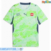 Camisa de time de futebol Suíça Replicas 2º Equipamento Mundo 2026 Manga Curta